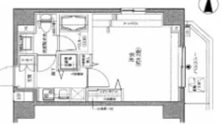 ロアール中野沼袋【207号室】の間取り