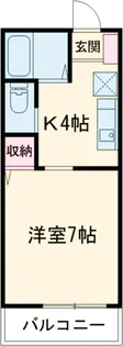カーサエスペランサ【1階】の間取り