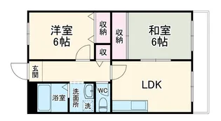 ラフィーネ井上【2階】の間取り