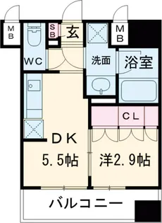 nido SUGAMO【4階】の間取り
