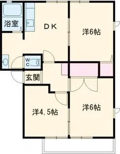 ヴィラプレミール【2階】の間取り