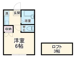 メゾン実籾【1階】の間取り