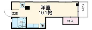 ルミナス・パル・ビラ【4階】の間取り