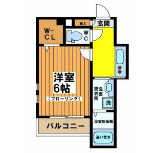 パピオンウエスト【2階】の間取り