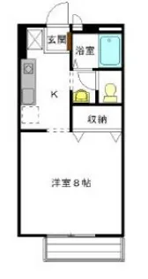 サンエスガーデン沼津【202号室】の間取り