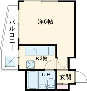 ウィズ調布グランデ【2階】の間取り