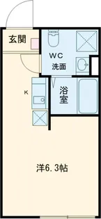 テラスソレイユ亀有【3階】の間取り