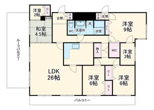 トーカド宮崎台【7階】の間取り