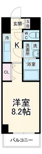 THE RESIDENCE SAKURAYAMA WEST【4階】の間取り