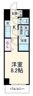 THE RESIDENCE SAKURAYAMA WEST【5階】の間取り