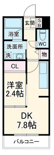RIFF石橋阪大前【4階】の間取り