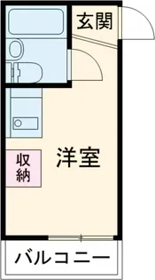 ハウスオブパレ【203号室】の間取り