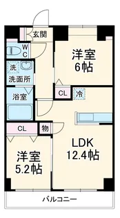 THE RESIDENCE SAKURAYAMA WEST【9階】の間取り