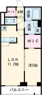 タスキプライムテラス中村橋【2階】の間取り