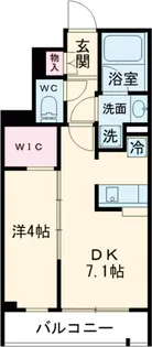 タスキプライムテラス中村橋【1階】の間取り