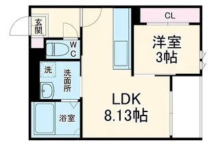 REGALEST蓮田【2階】の間取り