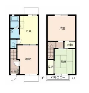 ビブレ 21【102号室】の間取り