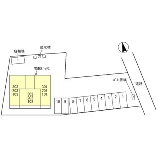 オペラハウス飯塚【3階】の間取り