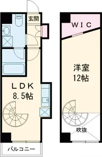 オルハレⅠ【144号室】の間取り
