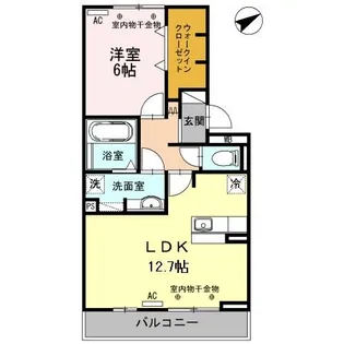 マイルストーン【2階】の間取り