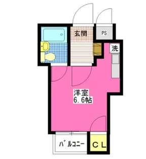 メゾン細谷【2階】の間取り