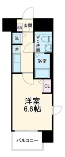 レグラス新横浜駅前【5階】の間取り