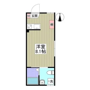 フォルテ西川口【2階】の間取り