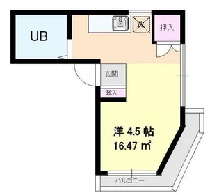 ドミール須田【2階】の間取り