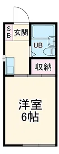 パレットコート【102号室】の間取り