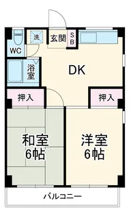メゾン秋元2【303号室】の間取り