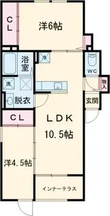Cielo Zen【1階】の間取り