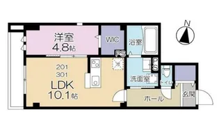 RAFFINE陣屋【2階】の間取り