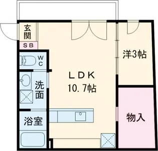 ラサハウス・アネックス【2階】の間取り