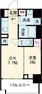 ラグディア北新宿【2階】の間取り