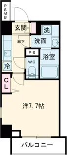 ラグディア北新宿【3階】の間取り