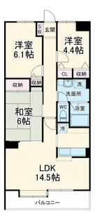 大貫ラガーランド【1階】の間取り