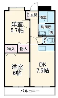 フォーラム21【4階】の間取り