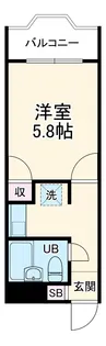 プルミエール2番館【4階】の間取り