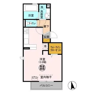 エスペランサ【2階】の間取り