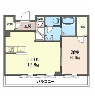 ラヴィルアール【402号室】の間取り