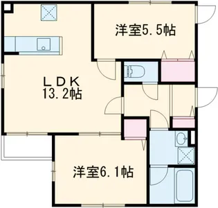 (仮称)新川レジデンス【1階】の間取り
