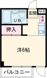 サンアベニュー日野【2階】の間取り