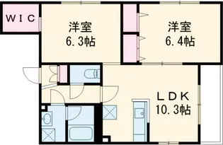 (仮称)新川レジデンス【2階】の間取り