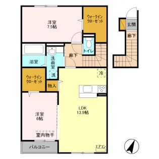 ロビン本郷【2階】の間取り