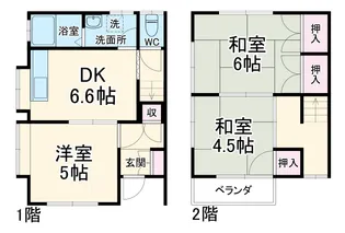 土気メープルヒルズ【2号室】の間取り
