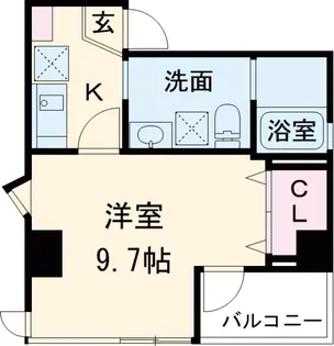 ラ・ヴィオレ東中野【3階】の間取り