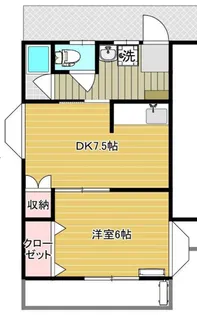 メゾンKK【1階】の間取り