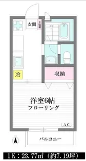 コモガーデン笹塚【2階】の間取り