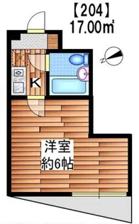 プレステージ三鷹【2階】の間取り