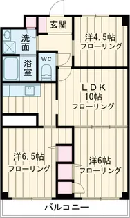 ウィスタリア【4階】の間取り